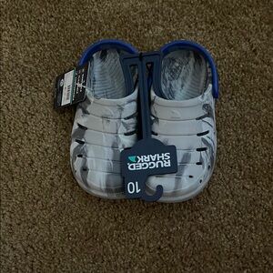 Kids Shoes size 10 - Blue and Gray
